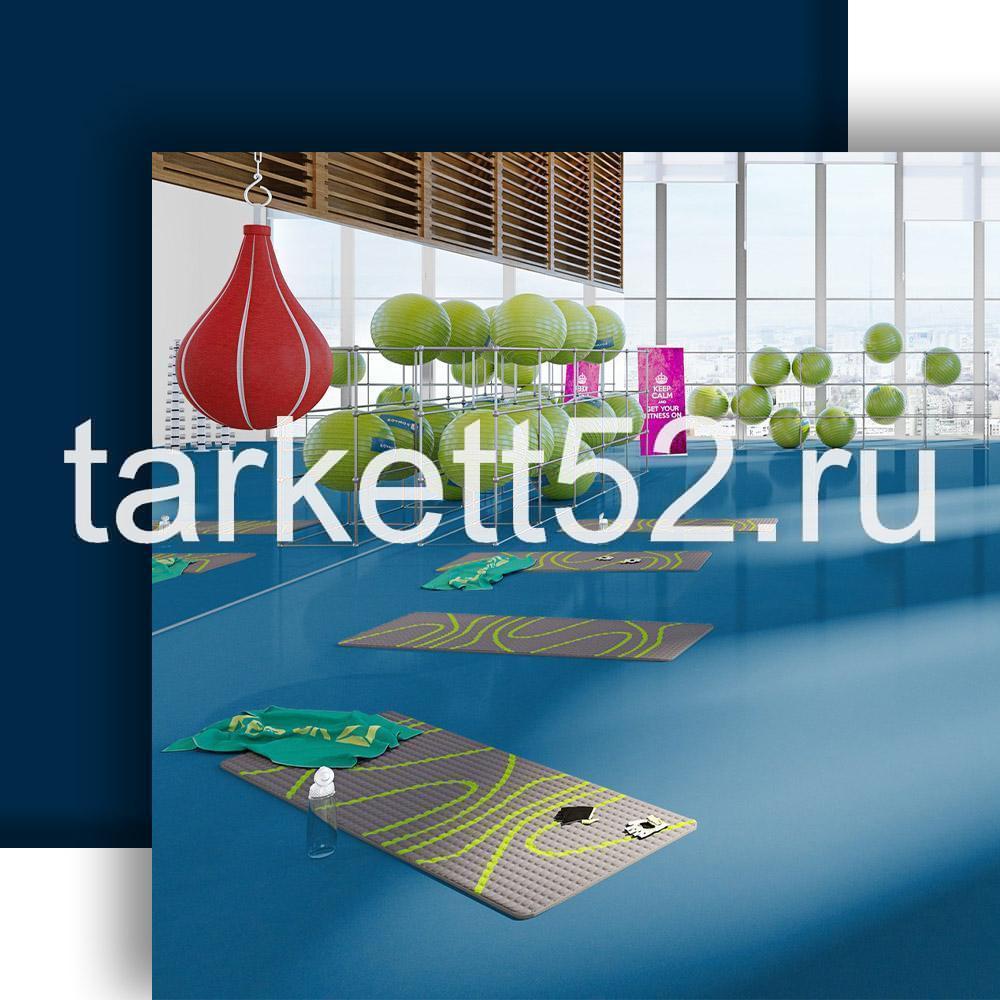 Линолеум tarkett omnisports r65 royal blue